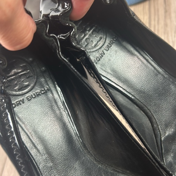 Tory Burch patent leather black flats 8 - Picture 3 of 6